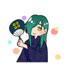 あおえくんいっぱいスタンプ（個別スタンプ：40）