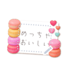 書き込める♥ぷっくりスイーツカード（個別スタンプ：9）