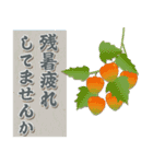 残暑から秋へ♡やさしい日常（個別スタンプ：8）