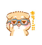 動くこしばちゃん4❤️柴犬子育て児赤ちゃん（個別スタンプ：9）
