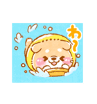 動くこしばちゃん4❤️柴犬子育て児赤ちゃん（個別スタンプ：13）