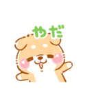動くこしばちゃん4❤️柴犬子育て児赤ちゃん（個別スタンプ：22）