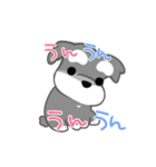 かわいいシュナ犬なんとなく動く2（個別スタンプ：10）