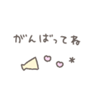 ゆる可愛い手書きのパステルカラースタンプ（個別スタンプ：28）