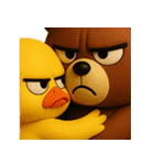 圧のある敬語の熊（個別スタンプ：36）