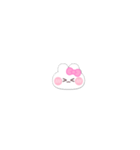 超小さいうしゃぎ！！1 ピンク（個別スタンプ：6）