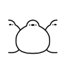 動く！可愛いライチョウ（個別スタンプ：3）