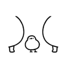 動く！可愛いライチョウ（個別スタンプ：9）