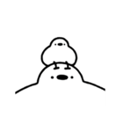 動く！可愛いライチョウ（個別スタンプ：12）