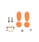 動く♪デカ文字＆日常言葉のシマエナガ（個別スタンプ：21）