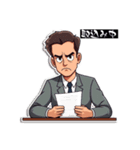 サラリーマン達の日常（個別スタンプ：13）