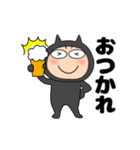 【動く】悪魔の黒ちゃん45（個別スタンプ：14）
