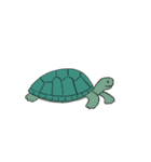 動く海の生き物（個別スタンプ：5）