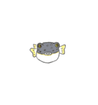 動く海の生き物（個別スタンプ：11）