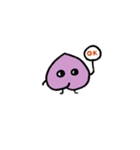 ももの子（静か）（個別スタンプ：4）