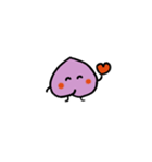 ももの子（静か）（個別スタンプ：7）