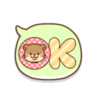 動く！コツメカワウソ♡日常敬語＆挨拶吹き出（個別スタンプ：8）