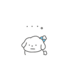 しろいぬちゃん(サッカー)（個別スタンプ：20）