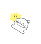 しろいぬちゃん(サッカー)（個別スタンプ：21）
