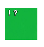 気持ちを伝えるシンプル緑（個別スタンプ：17）