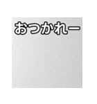 気持ちを伝えるシンプル銀（個別スタンプ：35）
