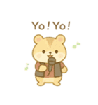 可愛い動物達の演奏隊 日本語（個別スタンプ：7）