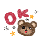 くまくまheartful✨気遣い✨（個別スタンプ：6）