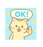 会話にぴったり♪毎日使えるネコ語録（個別スタンプ：15）