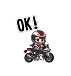 かわいいライダーの日常（個別スタンプ：7）