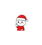 クリスマスだるま（個別スタンプ：5）