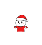 クリスマスだるま（個別スタンプ：8）