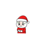 クリスマスだるま（個別スタンプ：14）