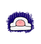 負けるなウサちゃん！負けアニメ（個別スタンプ：9）
