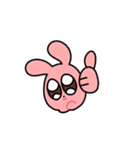 負けるなウサちゃん！負けアニメ（個別スタンプ：14）
