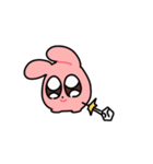 負けるなウサちゃん！負けアニメ（個別スタンプ：19）