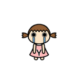 イニシャルY 女の子（個別スタンプ：10）