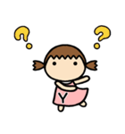 イニシャルY 女の子（個別スタンプ：35）