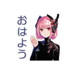 エラー続き★ロボ娘の敬語（個別スタンプ：2）