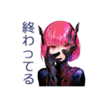 エラー続き★ロボ娘の敬語（個別スタンプ：10）