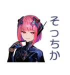 エラー続き★ロボ娘の敬語（個別スタンプ：23）