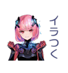 エラー続き★ロボ娘の敬語（個別スタンプ：29）