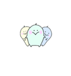 まめもんず(動くスタンプ)（個別スタンプ：6）