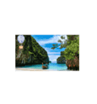 ララの気球で世界一周（1ー8）（個別スタンプ：3）