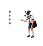 ウシ娘JKスタンプ（個別スタンプ：9）