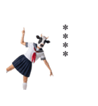 ウシ娘JKスタンプ（個別スタンプ：11）