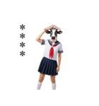 ウシ娘JKスタンプ（個別スタンプ：15）