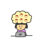 残業の食べたいものを脳内共有（個別スタンプ：11）