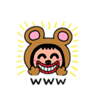 ポポベア 日本語（個別スタンプ：28）