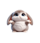 ワルウサギが君を想う（個別スタンプ：4）