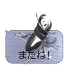 スマホの上のオオクワガタ《メタル2》（個別スタンプ：22）